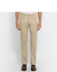 Dunhill Brushed Cotton Twill Chinos