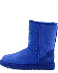 UGG Classic Short Crystal Suede Boot