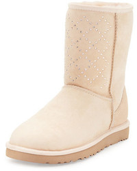UGG Classic Short Crystal Suede Boot
