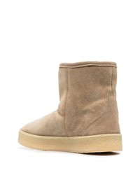Isabel Marant Frieze Shearling Lined Suede Ankle Boots