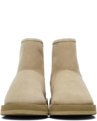 Suicoke Taupe Els Mwpab Ankle Boots
