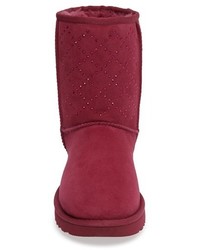 Ugg Classic Short Crystal Genuine Shearling Lined Boot
