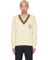 Gucci Off White Pineapple Sweater