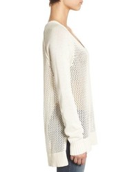 Roxy Open Knit Cotton Pullover