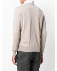 Eleventy V Neck Sweatshirt