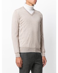 Eleventy V Neck Sweatshirt