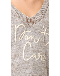 Wildfox Couture Wildfox Dont Care Sweater