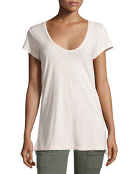 James Perse V Neck Jersey Tee