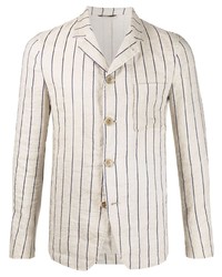 Giorgio Armani Striped Shirt Jacket