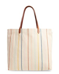 Madewell The Canvas Transport Tote Pinstripe Edition