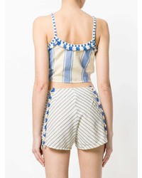 Dodo Bar Or Striped Cropped Top
