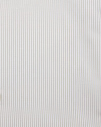 Ike Behar Hairline Striped Dress Shirt Tan