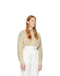 Isabel Marant Off White Silk Macao Shirt