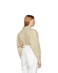 Isabel Marant Off White Silk Macao Shirt