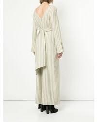 Muller Of Yoshiokubo Cache Coeur Striped Jumpsuit