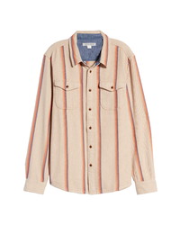 Outerknown Blanket Cotton Twill Button Up Shirt