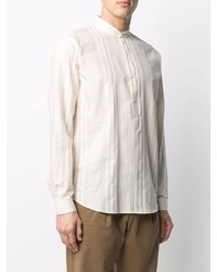 Costumein Stripe Pattern Print Shirt
