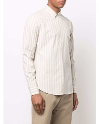 Barena Stripe Print Cotton Shirt