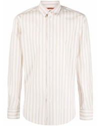 Barena Stripe Print Cotton Shirt