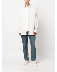 Golden Goose Striped Cotton Button Up Shirt