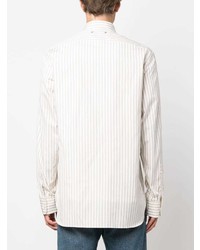 Golden Goose Striped Cotton Button Up Shirt