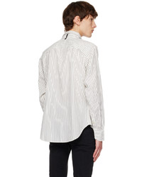 rag & bone White Fit 2 Stripe Shirt