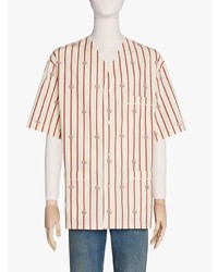 Gucci Gg Stripe Bowling Shirt