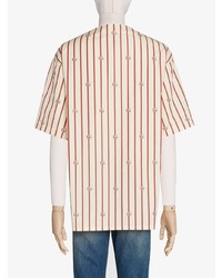 Gucci Gg Stripe Bowling Shirt