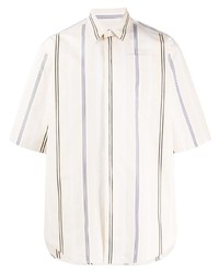 Jil Sander Striped Oversized Shirt