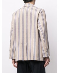 Coohem Tech Tweed Striped Blazer