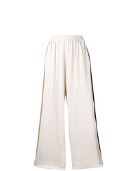 Y-3 Striped Wide Leg Casual Trousers