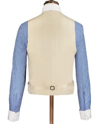 Charles Tyrwhitt Buff Linen Morning Suit Waistcoat