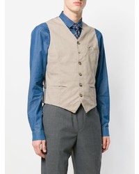 Eleventy Tailored Fitted Waistcoat