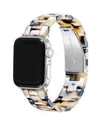 The Posh Tech Posh Tech Claire Apple Watch Se Series 7654321 Band In Light Tortoise At Nordstrom