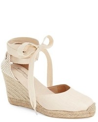 Soludos Wedge Lace Up Espadrille Sandal