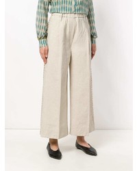 Forte Forte Embroidered Flared Trousers