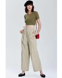Chanel Vintage Lanester Wide Leg Trousers, $450, Nasty Gal