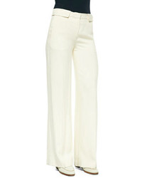 The Row Wide Leg Flat Front Pants