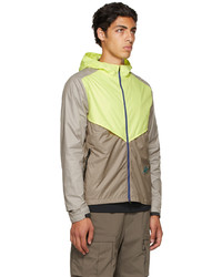 Nike Beige Yellow Windrunner Jacket
