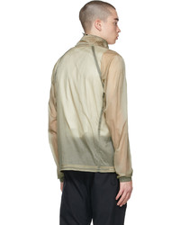 Arnar Mar Jonsson Taupe Taped Seams Anorak Jacket