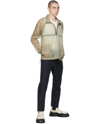 Arnar Mar Jonsson Taupe Taped Seams Anorak Jacket