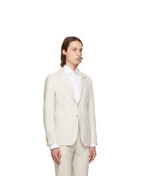 Isaia Beige Capri Blazer