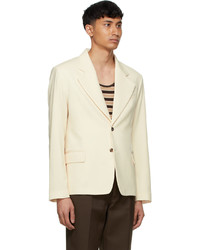 Second/Layer Off White Single Breasted Blazer