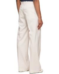 Cmmn Swdn Off White Otto Trousers