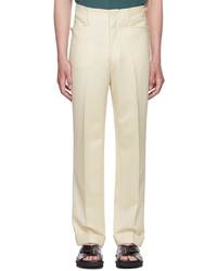 Factor's Off White Trousers