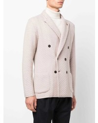 Lardini Knitted Double Breasted Blazer