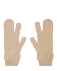 Maison Margiela Beige Tabi Gloves