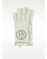 Armani Jeans Signature Wool Blend Gloves