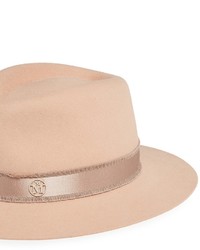 Maison Michel Andr Rabbit Furfelt Trilby Hat
