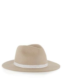 Topman Camel Puritan Wool Hat